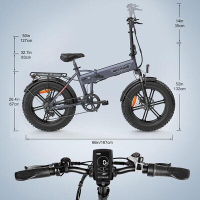 Bicicleta electrică pliabilă ENGWE EP-2 Pro