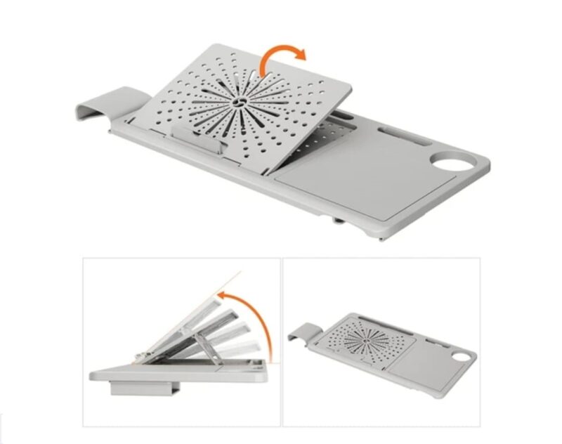 Suport Masa Laptop - pentru scaun ergonomic - Newtral Gri