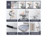 Scaun Ergonomic Newtral MagicH-BPro - Gri