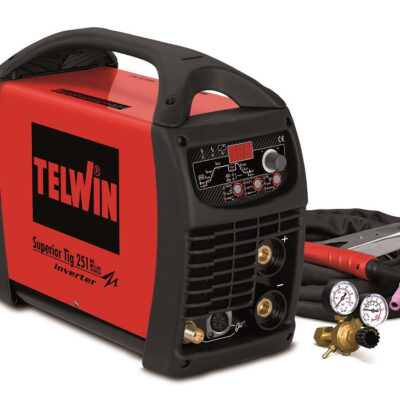 SUPERIOR TIG 251 DC-HF/LIFT VRD 400V+ACC - APARAT DE SUDURA TELWIN tip TIG