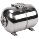 Vas expansiune hidrofor inox, orizontal 50 litri, 6 bari – membrana inclusa