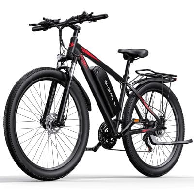 Bicicleta electrica BigFly C29 Ultra 29 inch cu portbagaj si frane hidraulice