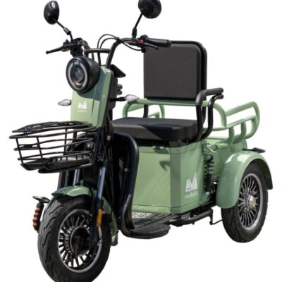 Triciclu Electric Persoane Deceneu TRP500 Verde/Albastru