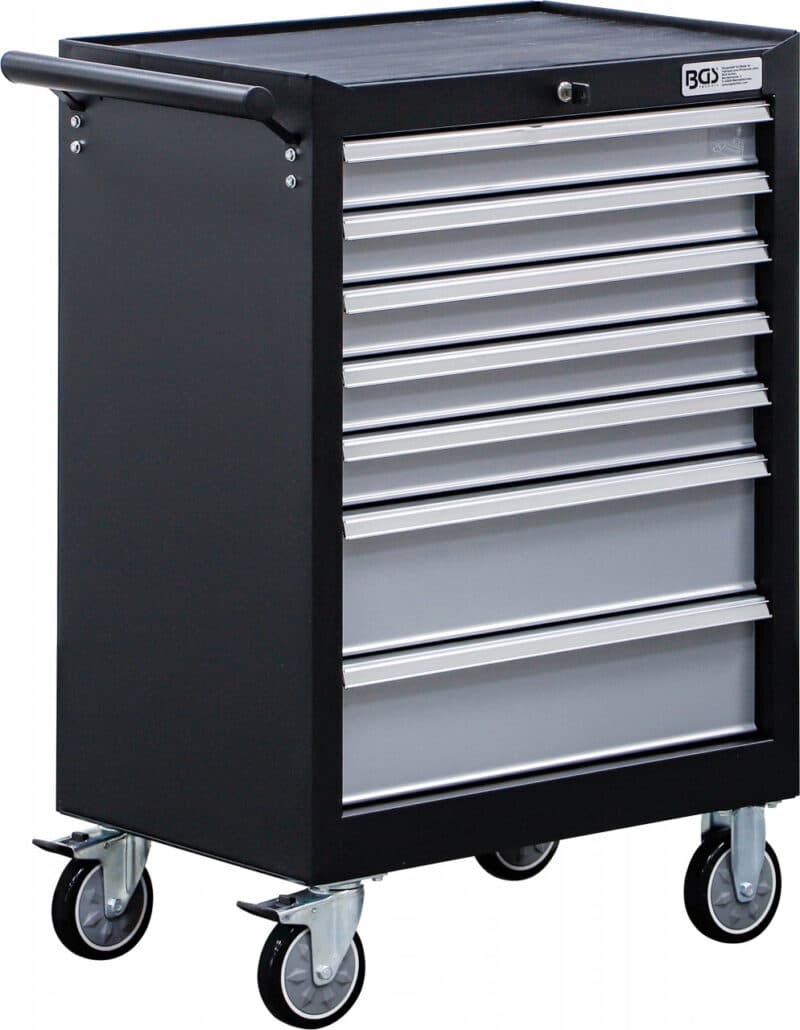 Banc de scule mobil cu 7 sertare