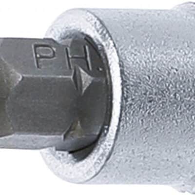 Bit cap cruce PH2 cu tubulara 1/4"