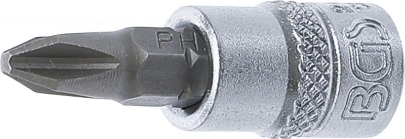 Bit cap cruce PH2 cu tubulara 1/4" Bit cap cruce PH2 cu tubulara 1/4"
