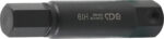 Bit de impact Imbus 19 mm, lungime 100mm, antrenare hexagon 22mm, BGS 5246-H19