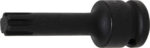 Bit de impact Ribe M12, lungime 75mm, antrenare 1/2", BGS 5483-M12