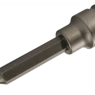Bit de impact Torx T20, lungime 100mm, antrenare cu tubulara 1/2", BGS 5469