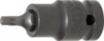 Bit de impact Torx T27, lungime 55mm, antrenare cu tubulara 1/2", BGS 5367