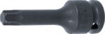 Bit de impact Torx T55, lungime 75mm, antrenare 1/2”, BGS 5480-T55