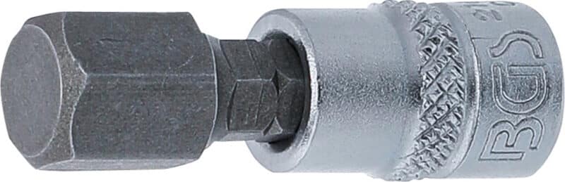 Bit Imbus 10mm cu tubulara 1/4" (6 Bit Imbus 10mm cu tubulara 1/4" (6