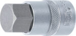Bit Imbus 22 mm, lungime 55mm, antrenare cu tubulara 1/2", BGS 5184-H22