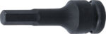 Bit Imbus de impact 10 mm, lungime 75mm, antrenare cu tubulara 1/2", BGS 5481-M10