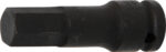 Bit Imbus de impact 17 mm, lungime 75mm, antrenare cu tubulara 1/2", BGS 5481-M17