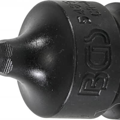 Bit Imbus de impact 6 mm, lungime 42mm, antrenare cu tubulara 1/2”, BGS 5485-6