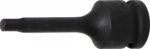 Bit Imbus de impact 6 mm, lungime 75mm, antrenare cu tubulara 1/2", BGS 5481-M6