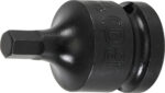 Bit Imbus de impact 7 mm, lungime 42mm, antrenare cu tubulara 1/2”, BGS 5485-7