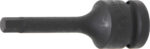 Bit Imbus de impact 7 mm, lungime 75mm, antrenare cu tubulara 1/2", BGS 5481-M7