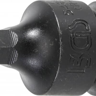 Bit Imbus de impact 9 mm, lungime 42mm, antrenare cu tubulara 1/2”, BGS 5485-9