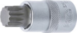 Bit Spline (XZN) M17, lungime 55mm, antrenare cu tubulara 1/2", BGS 5180-M17