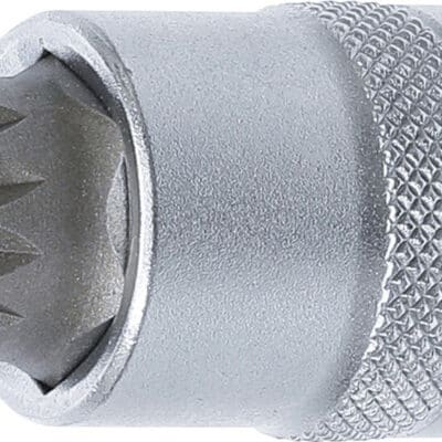 Bit Spline (XZN) M17, lungime 55mm, antrenare cu tubulara 1/2", BGS 5180-M17