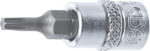 Bit Torx T15 cu tubulara 1/4"