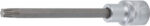 Bit Torx T45, lungime 140mm, antrenare cu tubulara 1/2", BGS 5184-T45