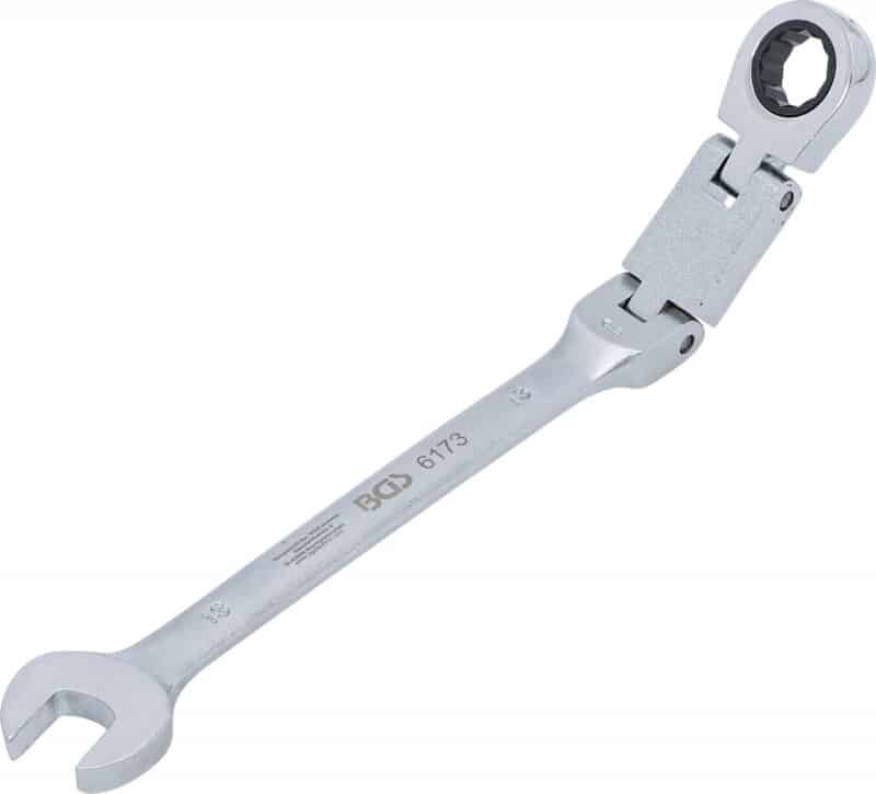 Cheie combinata cu clichet 13 mm dublu articulata