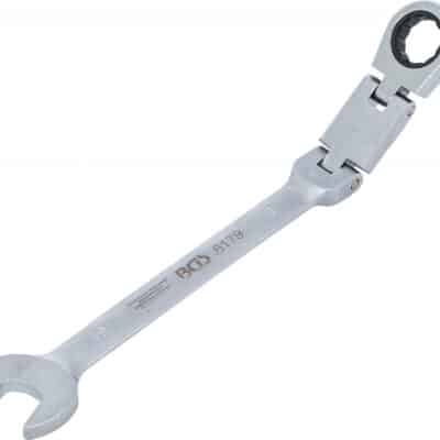 Cheie combinata cu clichet 19 mm dublu articulata