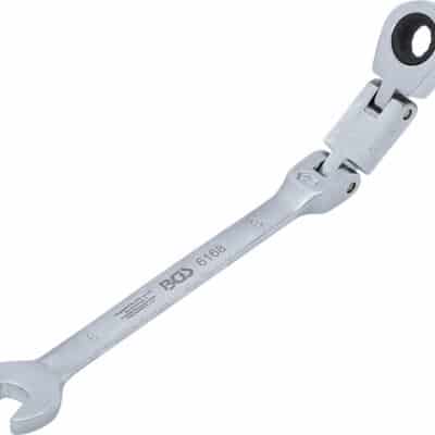 Cheie combinata cu clichet 8 mm dublu articulata