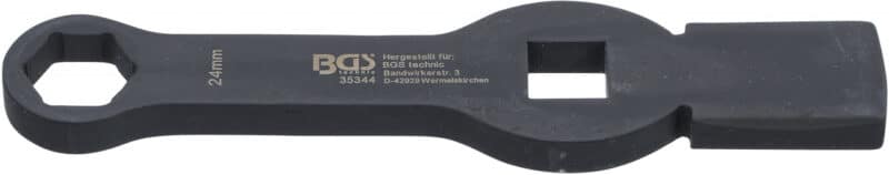 Cheie inelara de impact 24 mm in 6 colţuri