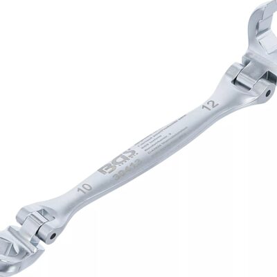 Cheie inelara pentru conducte de frana 10x12 mm cu cap flexibil