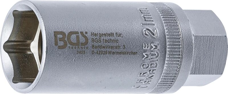 Cheie pentru bujii 6 colturi 21 mm