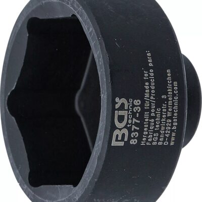 Cheie pentru filtru de ulei 36 mm, din trusa 8377, BGS 8377-36