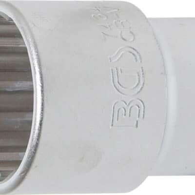 Cheie tubulara 34 mm in 12 colturi, antrenare 3/4", BGS 7434