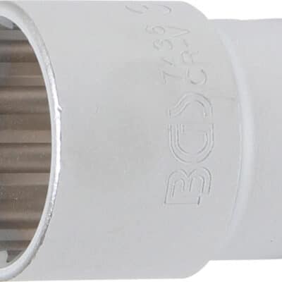 Cheie tubulara 36 mm, 12 puncte, antrenare 3/4", BGS 7436