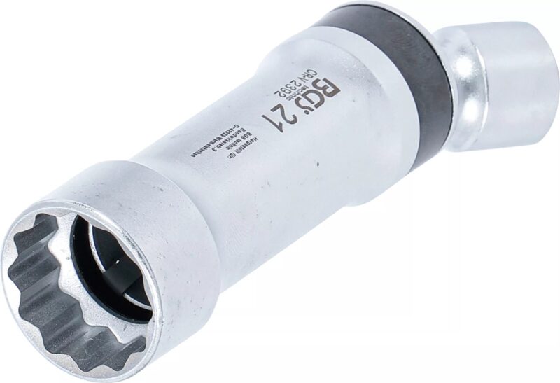 Cheie tubulara de bujii de 21mm in 12 colturi cu arc interior pentru fixarea bujiei Cheie tubulara de bujii de 21mm in 12 colturi cu arc interior pentru fixarea bujiei
