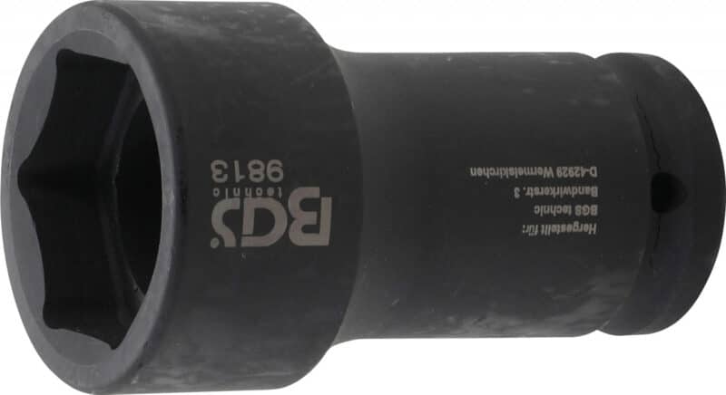 Cheie tubulara de impact 41 mm hexagonala