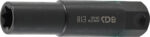Cheie tubulara de impact Profil E18, lungime100 mm, antrenare hexagon 22 mm, BGS 5246-E18