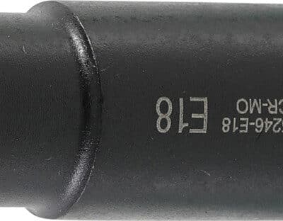 Cheie tubulara de impact Profil E18, lungime100 mm, antrenare hexagon 22 mm, BGS 5246-E18