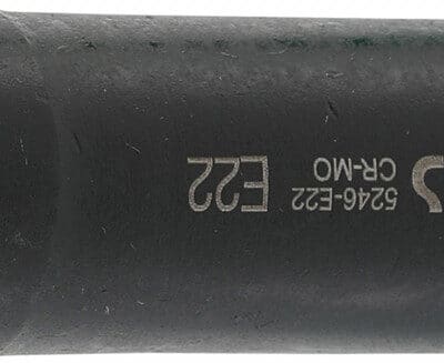 Cheie tubulara de impact Profil E22, lungime100 mm, antrenare hexagon 22 mm, BGS 5246-E22