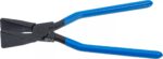 Cleste special pentru lucrari de tinichigerie cu falci 60mm drept, lungime totala 280mm, BGS 6160
