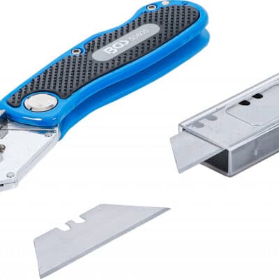 Cutter pliabil cu lame trapezoidale