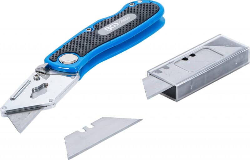 Cutter pliabil cu lame trapezoidale