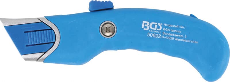 Cutter retractabil cu protectie lama