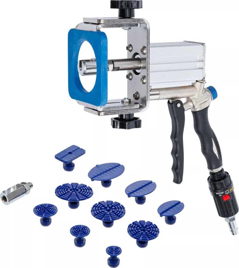Dispozitiv pneumatic de indreptat caroseria