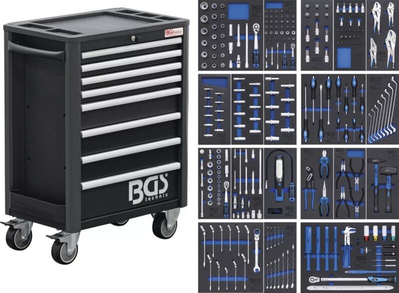 Dulap de scule Workshop Profi Exclusive cu 8 sertare