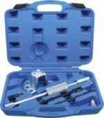 Extractor cu ciocan inerţial pentru butuc roata / tambur, 6 piese, BGS 7745