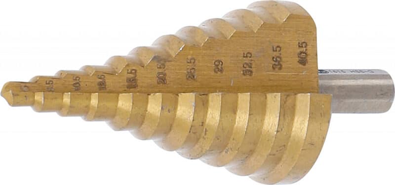 Freza de gaurit si majorat in trepte pentru metal 6-40.5mm Freza de gaurit si majorat in trepte pentru metal 6-40.5mm
